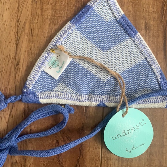 Knit Triangle Bikini Top - Picture 4 of 8